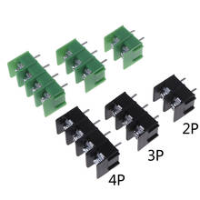 Conector de bloco de terminais de parafuso, conector de bloco de terminais de parafuso de boa qualidade 300v/20a 7.62mm kf7.62-2p 3p 4p com 10 peças 2024 - compre barato