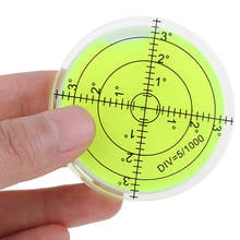 High Quality 1pcs 60x12 Mm Green Color Bullseye Bubble Level Round Level Bubble Accessories For Measuring Instrument 2024 - buy cheap