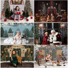 Christmas Rooms Winter Photography Backdrop Newborn Baby Portrait Winter Shop Store Photo Background House Fireplace Portrait 2024 - buy cheap
