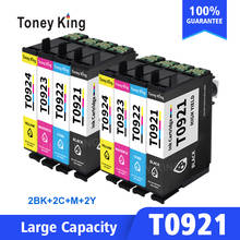2 Set T0921N Ink Cartridge T0921 92N For Epson Stylus C91 CX4300 T26 TX106 TX109 TX119 T27 T117 Printer Full Ink Cartridges 2024 - buy cheap