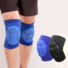 Protective Knee Pads Thick Sponge Anti-Slip Collision Avoidance Knee Sleeve Volleyball Mountain Bike Skate Football Knee Brace 2024 - buy cheap