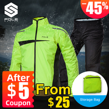 Polo impermeable informal a prueba de viento ultraligero a prueba de lluvia rompevientos traje de motocicleta lluvia impermeable portátil 2024 - compra barato