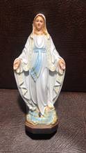 Large Virgin Mary Statue Christian Catholic Stereo Decoration Elegant Virgin Mary Resin Crafts Home Decoration Height 30 CM 2024 - buy cheap