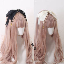 Lolita Headband Headdress Gorgeous Cross Bow Bead Necklace KC Compatible Angel Handle Angel Book 2024 - buy cheap