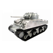 100% metal mato 1/16 m4a3 kit harman rc tank versão infravermelho cor de metal 1230 th00672 2024 - compre barato