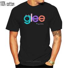 Camiseta de manga corta con logo de Glee para hombre y mujer, camisa Unisex, camisetas 2024 - compra barato