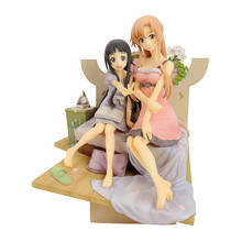 Figura de ação anime sword art online, figura de ação japonesa de pvc de asuna e yui, modelo colecionável para boneca de brinquedo 2024 - compre barato