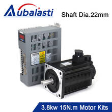 Aubalasti 3.8KW AC Servo Motor Driver 15N.m 2500RPM 130ST-M15025 AC Motor Matched Servo Motor Driver AASD50A Complete Motor kits 2024 - buy cheap