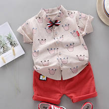 Conjunto de ropa de verano para niños, camiseta y pantalones cortos, traje deportivo para bebés de 1, 2, 3 y 4 años, 2 uds. 2024 - compra barato