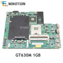 Nokotion-placa mãe para computador portátil lenovo ideapad z580, placa mãe hm76 ddr3 gt630m, gpu 2024 - compre barato