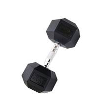 Dumbbells Hexagonal With Rubber And Iron Electroplating Dumbbells  Muscle-Building Training Gym Equipment XB 2024 - buy cheap