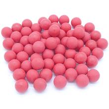 200PCS Reusable 0.68 Caliber Paintball for Outdoor Shooting Training Elastic Re-Usable Rubber Paint Ball 2024 - buy cheap