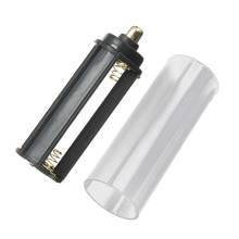 Tubo de bateria + 1 peça de suporte para bateria aaa, qualidade, 1 peça, lanterna, lâmpada tocha 2024 - compre barato