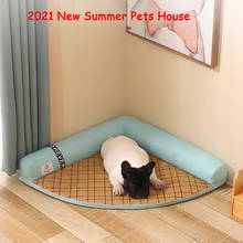 Dog Bed Washable Dog Mat Cooling Summer Pad Mat for Dogs Cat Blanket Sofa Breathable Dog Cat Cushion Cat House Scracher Hundebet 2024 - buy cheap