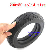 Good quality Tires 200x50 Solid Tire with Grooves for 8'' Electric Scooters 200*50 Solid Tyre motor 2024 - buy cheap