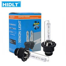 HIDLT 2PCS 12V 35W Car Headlight Xenon D2S D4S D2R D4R 55W HID Bulb Lamp 4300K 6000K 10000K 8000K 5000K With Metal Base Holder 2024 - buy cheap