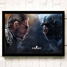 Game Poster CS GO Canvas Painting for Interior Man Boy Room Decoration Picture for Home Design Frameless Art Prints 2024 - buy cheap