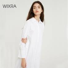 WIXRA Camisolas Das Mulheres 2018 Outono Inverno Feminino de Gola Alta Roupas Casuais Damas Soltas Jumpers Pullovers de Malha das Mulheres 2024 - compre barato