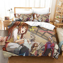 Cute Beauty Japanese Animation Bedding Set Bedding Set Pillowcase Double Set Queen Full Size King Cute Boys and Girls Gift 2024 - buy cheap