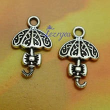 30pcs/lot--13x20mm, Antique silver plated Umbrella charms,DIY supplies,Jewelry accessories 2024 - buy cheap