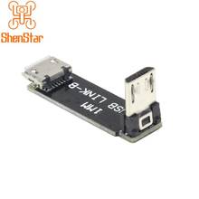 ShenStar L-type 90 Degree Micro USB Flight Control Programmer Male to Female Extension Adapter Board for RC FPV Racing Drone 2024 - buy cheap