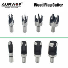 LAVIE 4PCS Wood Plug Cutters Set Woodworking Cutting Tool Wood Drill Bit Claw Cork Drill for Wood 5/8 1/2 3/8 1/4 DB03010 2024 - buy cheap