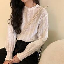 Vy1291 Cheap wholesale 2021 spring summer autumn new fashion casual ladies work women Blouse woman overshirt female OL 2024 - buy cheap