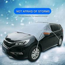 Car Windshield Cover Sun Shadow Protector Winter Thickening Anti-frost Anti-freeze Snow Glass Cover Car Protection Guard 2024 - buy cheap