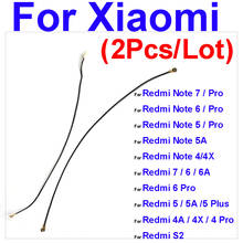 2Pcs/lot Signal Antenna Flex Ribbon For Xiaomi Redmi Note 4 5 6 7 S2 4X A Pro Plus Prime Global Signal Wifi Antenna Cable Part  2024 - buy cheap