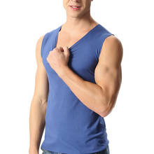 Summer men vest 5XL 6XL 7XL Plus size Bust 140 cm large size men underwear 2024 - buy cheap