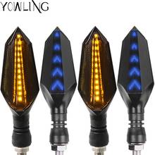 Motorcycle Turn Signal Lights Triangle LED Turn Signals Indicators for YAMAHA YZF R1 R6 2005 2006 2007 2008 2009 r3 fz1 mt 09 07 2024 - buy cheap