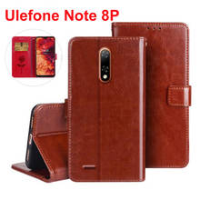 Funda de teléfono para Ulefone Note 8P, funda abatible de cuero PU, billetera con soporte, Capa para Ulefone Note 8P, carcasa protectora de teléfono de moda 2024 - compra barato