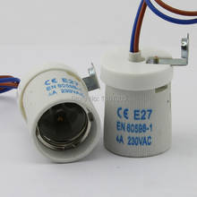 Base de lámpara E27 de alta calidad, 4 Uds., soporte montado, portalámparas E27 2024 - compra barato