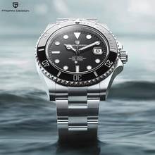PAGANI Design Brand Luxury Men Watches Automatic Black Watch Men Stainless Steel 100M Waterproof Business Sport Mechanical Watch 2024 - buy cheap
