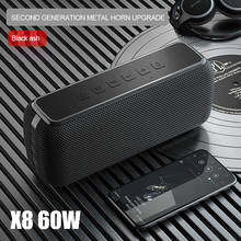 60W Bluetooth 5.0 Speaker DSP Portable Home Outdoor Heavy Bass Waterproof TF Card AUX Car Stereo Series Supported Subwoofer 2024 - buy cheap