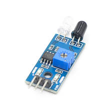 IR Infrared Obstacle Avoidance Sensor Module   Smart Car Robot 3-wire Reflective Photoelectric New 2024 - buy cheap