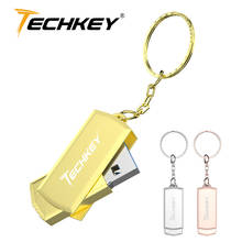 New USB 3.0 pendrive 8gb 16gb 64gb флешка waterproof metal pen drive 32gb 128gb cle usb memory Stick gift 2024 - buy cheap