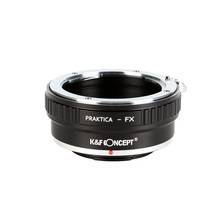 K&F Concept Camera Lens Adapter Ring for Praktica B (PB) Lens to Fujifilm X X100 A2/X-A1/X-E1/X-E2/X-M1 X-Pro1 Pro2 X-S1 Camera 2024 - buy cheap