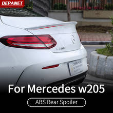 ABS plastic spoiler For Mercedes w205 coupe / interior trim  c class accessories w205  amg coupe 2024 - buy cheap