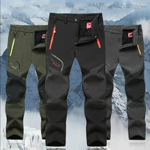 Men Winter Outdoor Pants 2020 Casual Trekking Hiking Windproof Summer Mens Trousers Warm Plus Size Camping Climb Run Male Pants 2024 - купить недорого