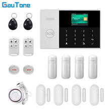 GauTone WIFI+GSM GPRS APP Remote Control Home/Office/Factory Wireless Burglar Security Alarm System For Android and iOS 2024 - buy cheap