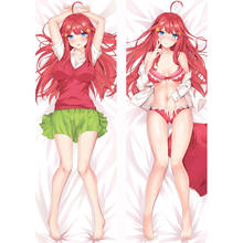 The Quintessential Quintuplets Pillow Case Anime Dakimakura Waifu Otaku Hugging Body Nakano Itsuki Pillowcase Cosplay Customize 2024 - buy cheap