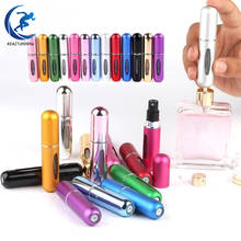 5ML Travel Empty Refillable Perfume Bottle Scent Pump Spray Case Cosmetic Containers With Atomizer For Outdoor Camping Hiking 2024 - buy cheap