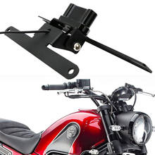 Peças de motocicleta com placa de registro de licença traseira, suporte modificado com luz led para benelli leoncino 500 bj50 2024 - compre barato