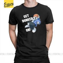 Sans Undertale T Shirts Get Dunked on Cosplay Game Men's Short-Sleeve Pure Cotton T-Shirts Funny Printing Tee Shirt Big Size 2024 - buy cheap