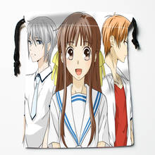 New Fruits Basket Anime Drawstring Bags Dust-Proof Fashion Print Fabric Storage Bags Boys Girls Birthday Gift Bag Size 18X22cm 2024 - buy cheap