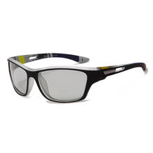 Gafas de sol polarizadas deportivas para hombre y mujer, lentes fotocromáticas cuadradas de camaleón, de diseñador de marca famosa, UV400 2024 - compra barato