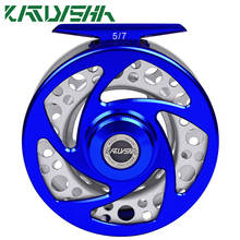 KATYUSHA Fly Reel 5/7-7/9-9/10 WT Fly Fishing Wheel Aluminum Fly Fishing Reel CNC Machine Cut Large Arbor Die Casting 2024 - buy cheap