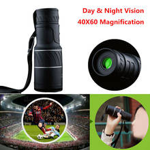 40x60 Monocular Telescope Panda Day Lowlight night vision HD Optical Monocular Hunting Camping Hiking Outdoor Telescope 2024 - buy cheap