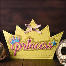 YaMinSanNiO Princess Letter Dies Star Metal Cutting Dies with Crown Craft Dies Scrapbooking Card Making Embossing Stencil DieCut 2024 - buy cheap